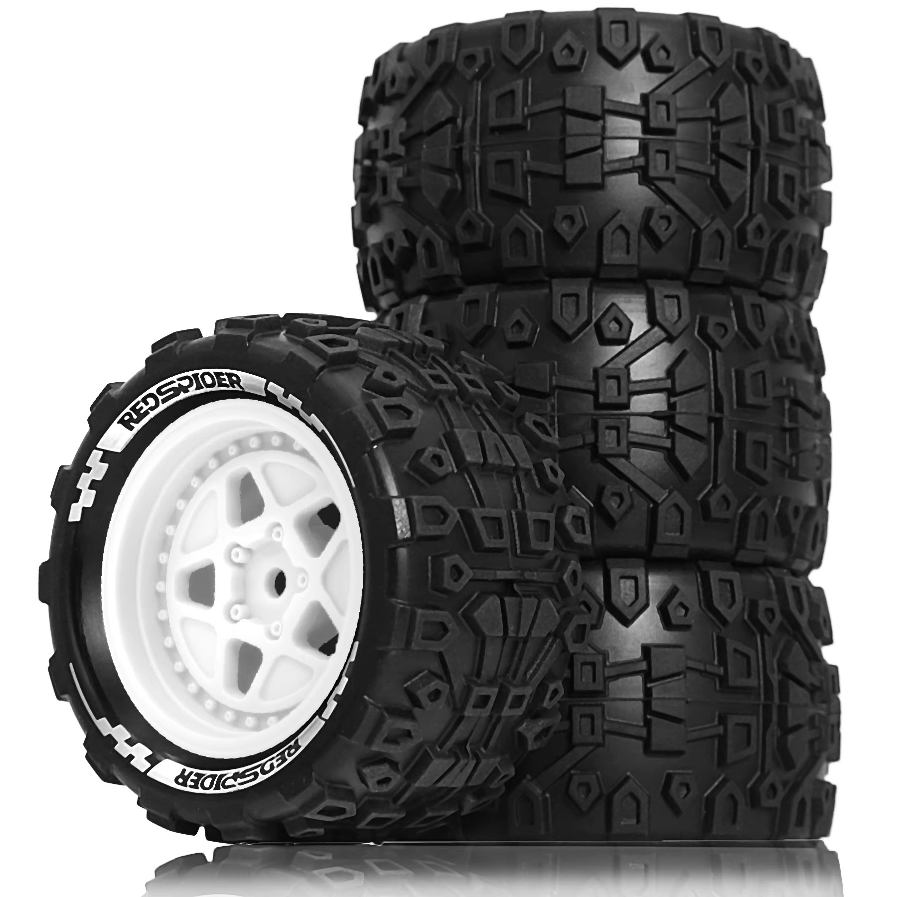 Rc Truck Monster - Opony do Monster Trucka 1/18 R374