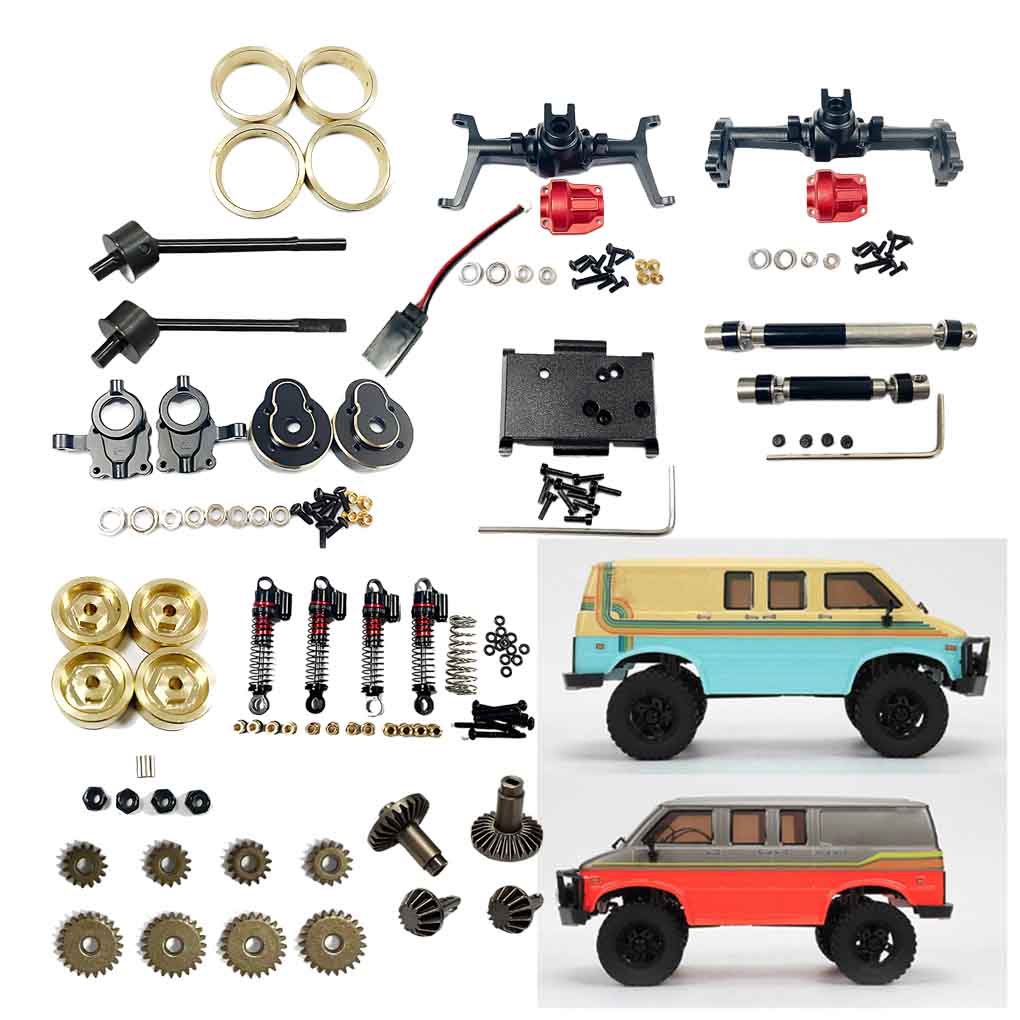 Rc Hobby Plus - Adapter piasty koła amortyzator CVD środkowy