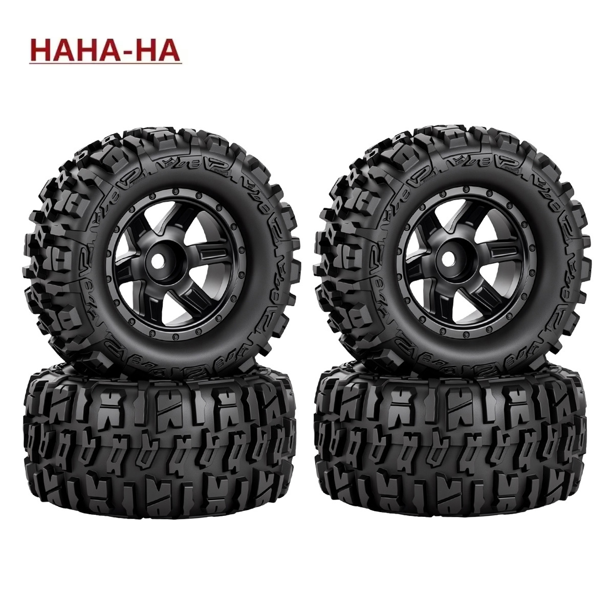 Rc Truck Monster - 4 szt. gumowych opon 87 mm