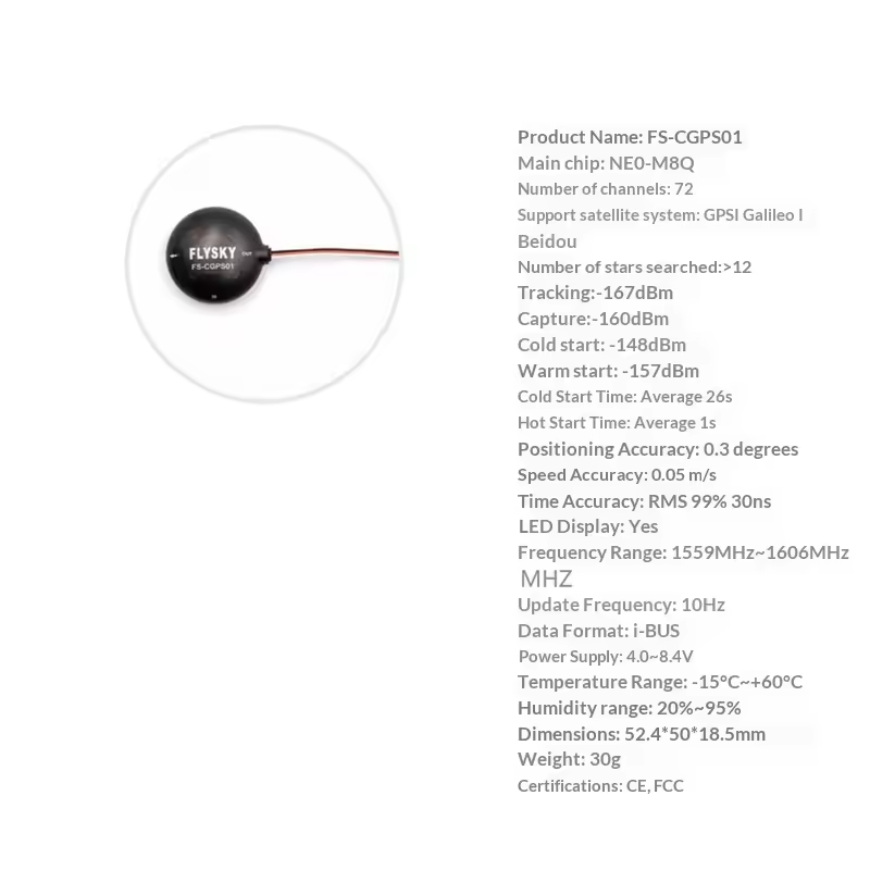 Flysky FS-G11P GPS FS-CGPS01 7 – Rc Hobby Racing recenzja i cena