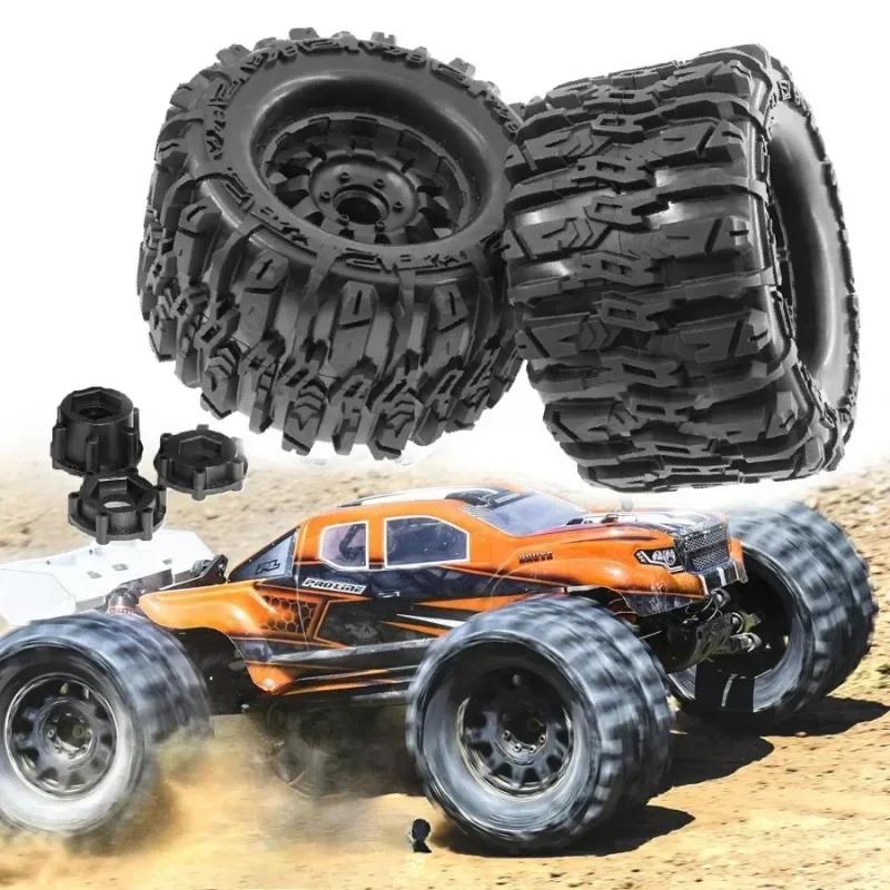4 SZT. Opony 1/8 z felgami 170 – Rc Truck Monster recenzja i cena